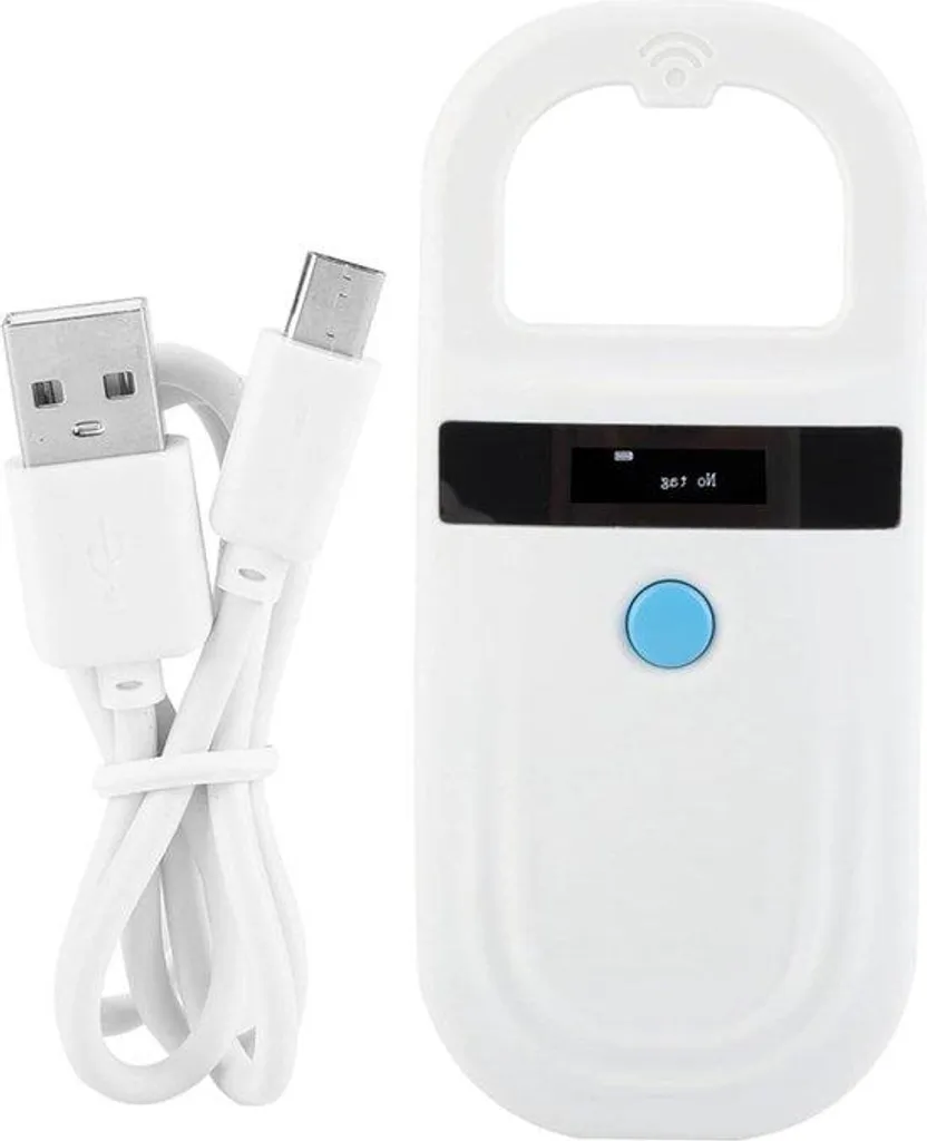 Lecteur puce électronique rechargeable USB avec mémoire de stockage 128