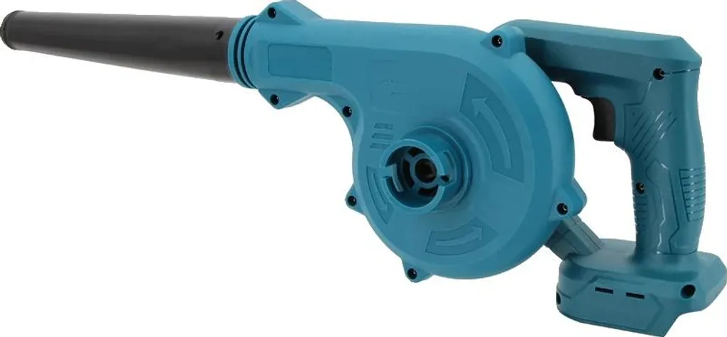 Souffleur d'air bleu avec moteur haute performance et vitesse réglable