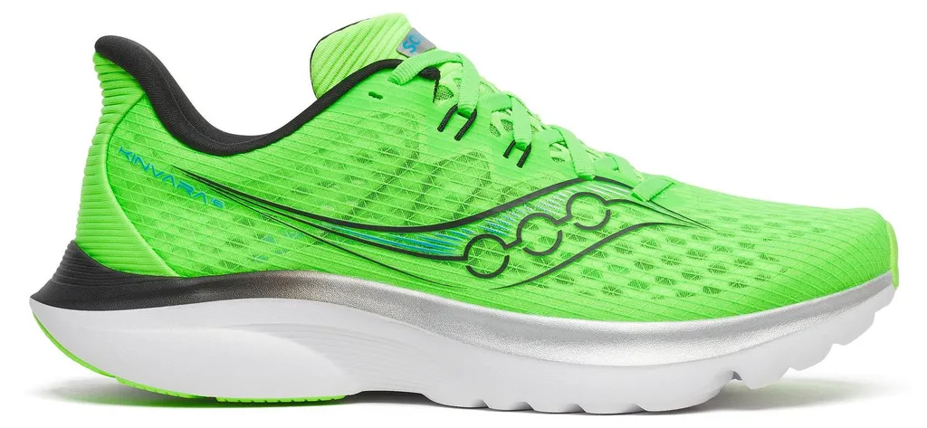 Saucony Kinvara 16 Vert Slime : Amorti Dynamique et Foulée Naturelle 45