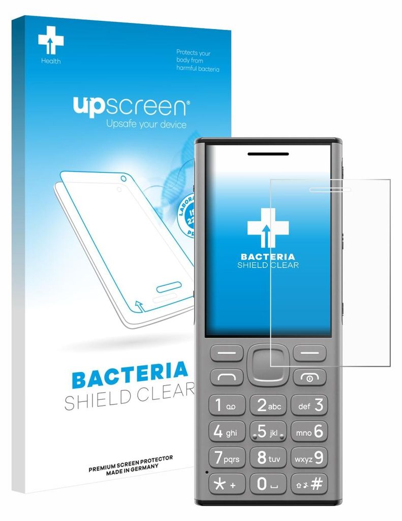 upscreen Schutzfolie für Nokia 130 Music Displayschutz Displayschutzfolie Folie Klar antibakteriell