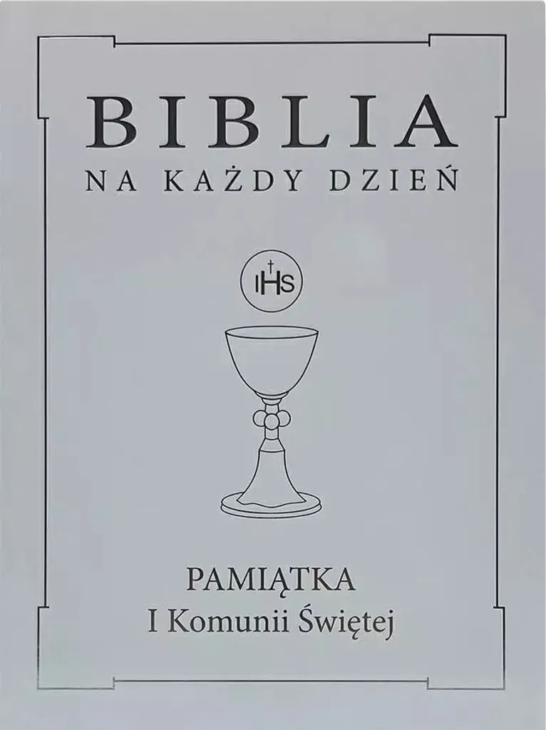 Bible Durable Souvenir de Communion Argent : Un Cadeau de Foi Durable