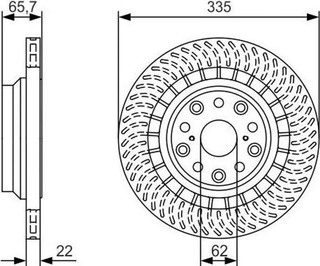 Remplacement Disque Arrière Lexus LS 06- - Freinage Silencieux et Fluide