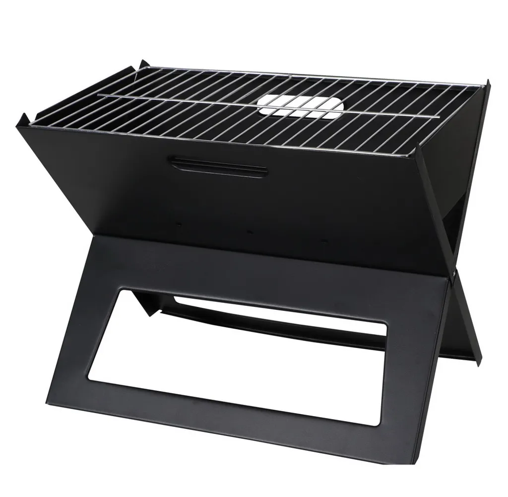 Petit gril pliable gain de place 44 x 30 x 35 cm facile à ranger et laver