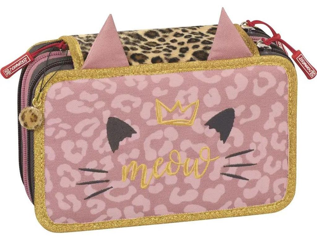 BRUNNEN Federmäppchen 3 RV Sweet Wild Cat Produktbild 