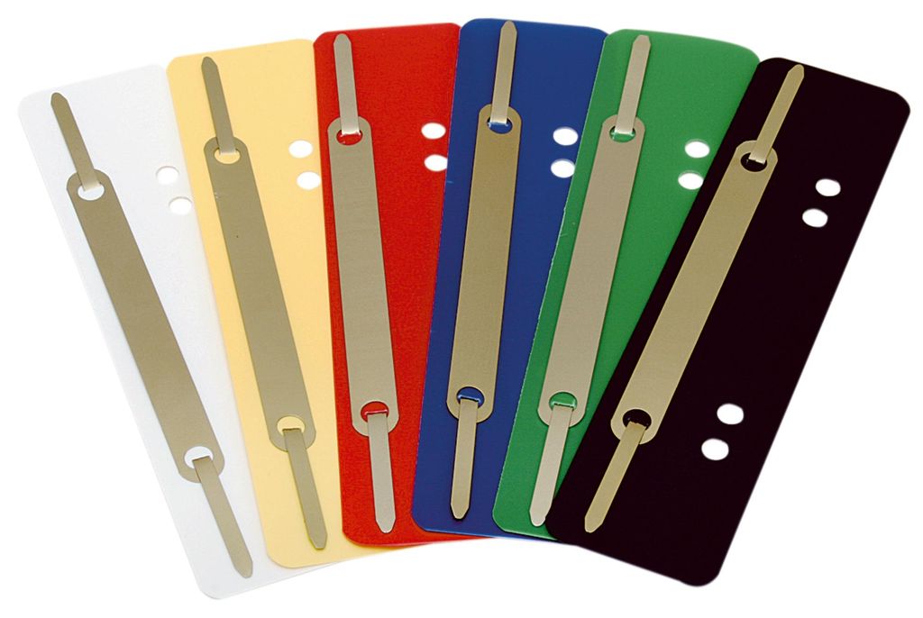 Soennecken Heftstreifen 3185 PP Metalldeckl. gelb 25 Productafbeelding 