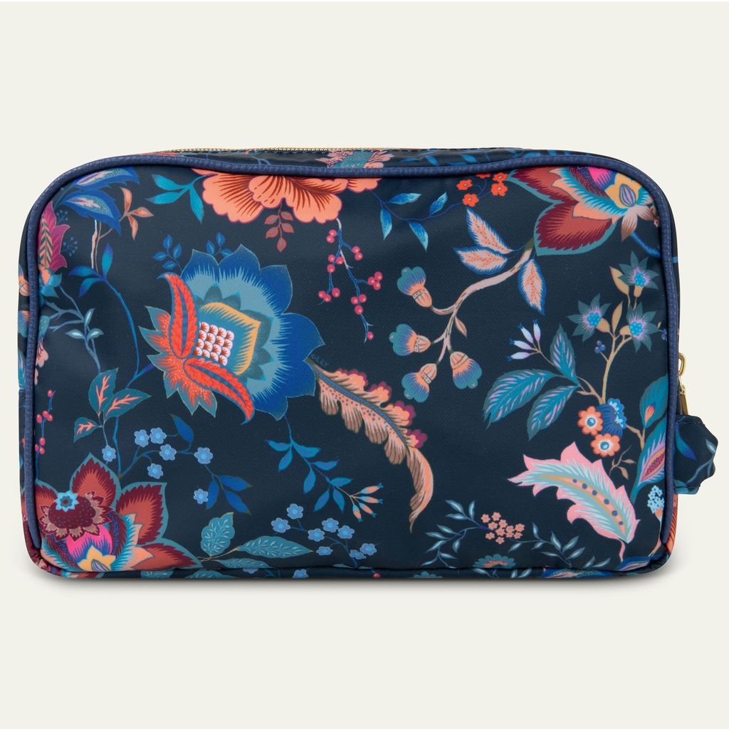 OILILY Chloe Pocket Cosmetic Bag blau