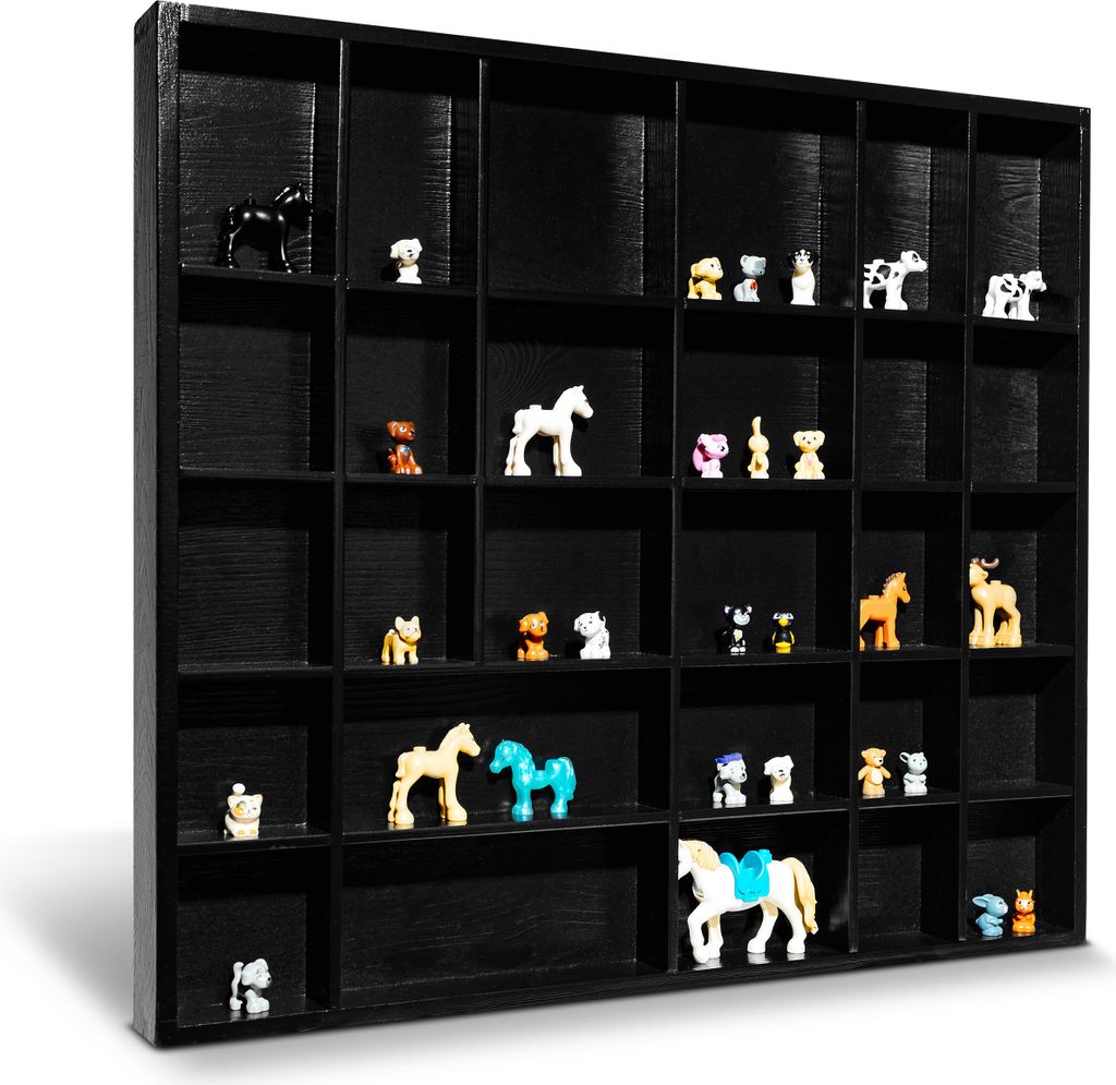 Creative Deco Vitrine Murale Petite Etagere Noir - 28 Image du produit 