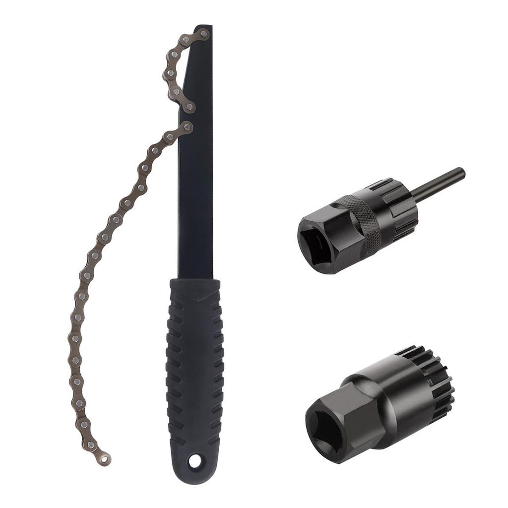 Bike Werkzeug Set Kassette Abzieher Kettenpeitsche 6–11 Speed Fahrrad Reparatur Werkzeug Stahl robust Werkstatt