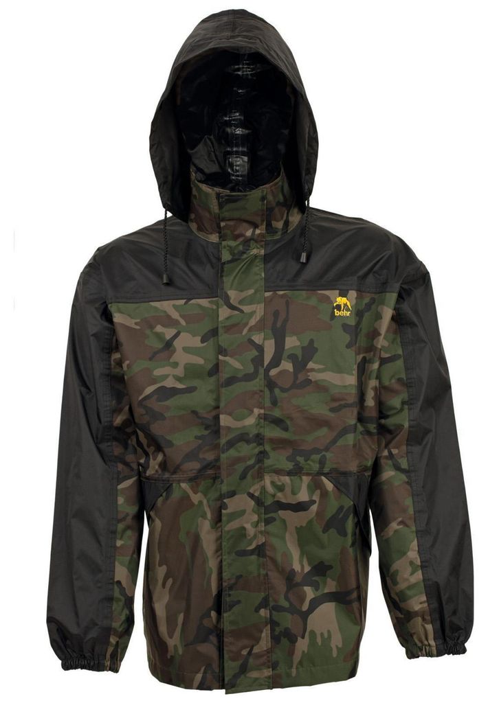 Behr Regenjacke Camou Größe M
