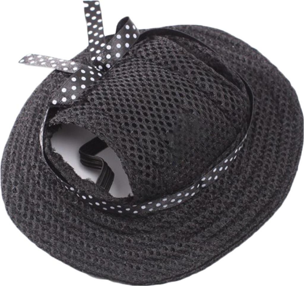 Hundeprinzessinnenhut, Baseballkappe mit runder Krempe, Hunde-Mesh-Kappe, atmungsaktiv