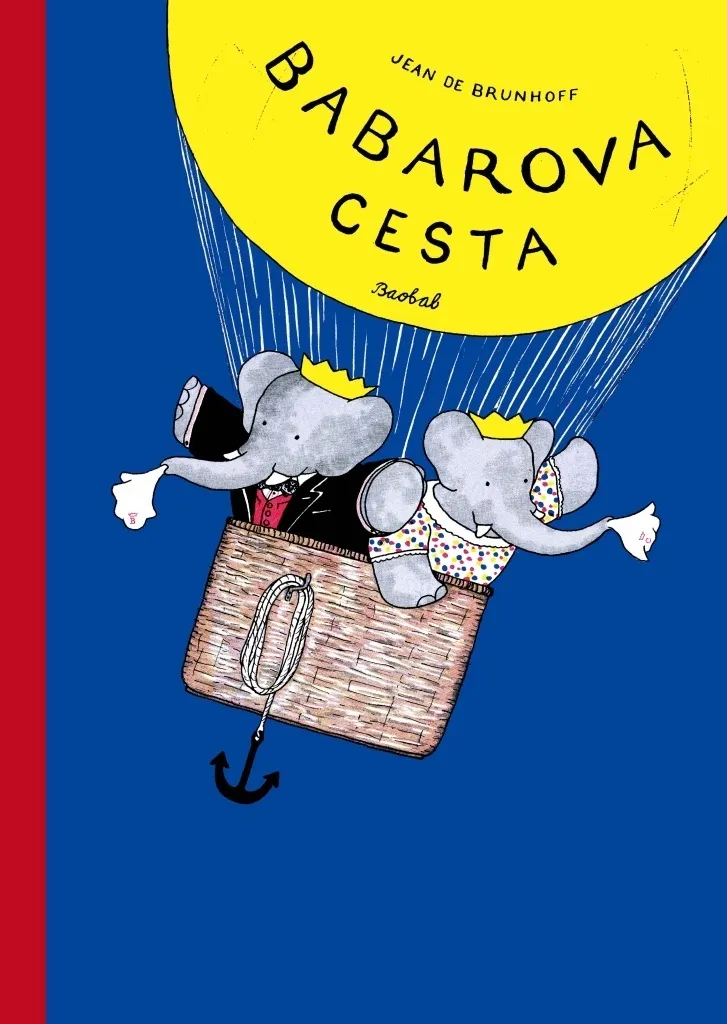 Album illustré Babarova cesta de Jean de Brunhoff livre enfant
