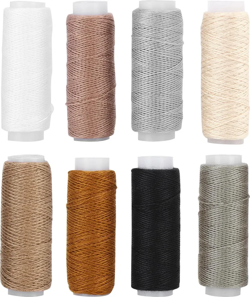 Kit Riparazione Pelle E Tappezzeria Kit Da Cucito In Pelle Benlay - 34 Aghi, Filo Cerato 12 Colori, Strumenti Per Riparare Divano, Scarpe, Tappeti Kit Riparazione Divano Scarpe