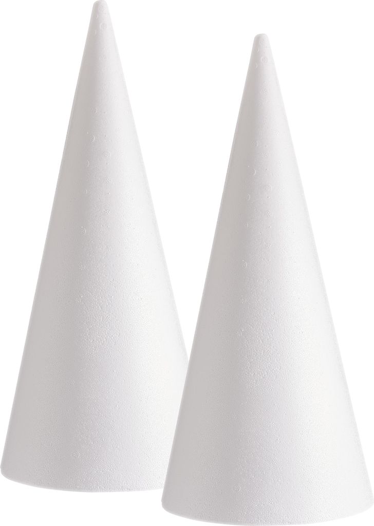 Styroporkegel "Maxi", 40 x 18 cm, 2 Stück Produktbild 
