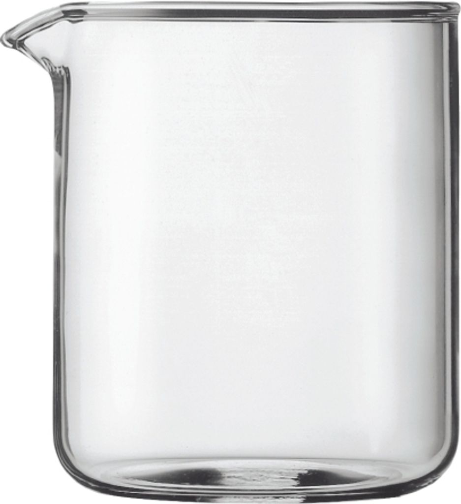 Bodum Transparenten Glasersatzkaffeemaschine 4 Tasse Becher 0.5L (17 Unzen)