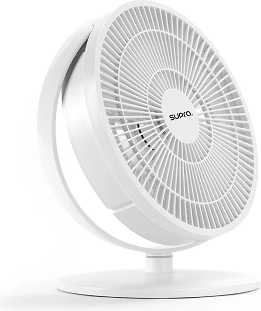 Fini la chaleur au bureau avec le ventilateur de table Supra HELI-1 25cm
