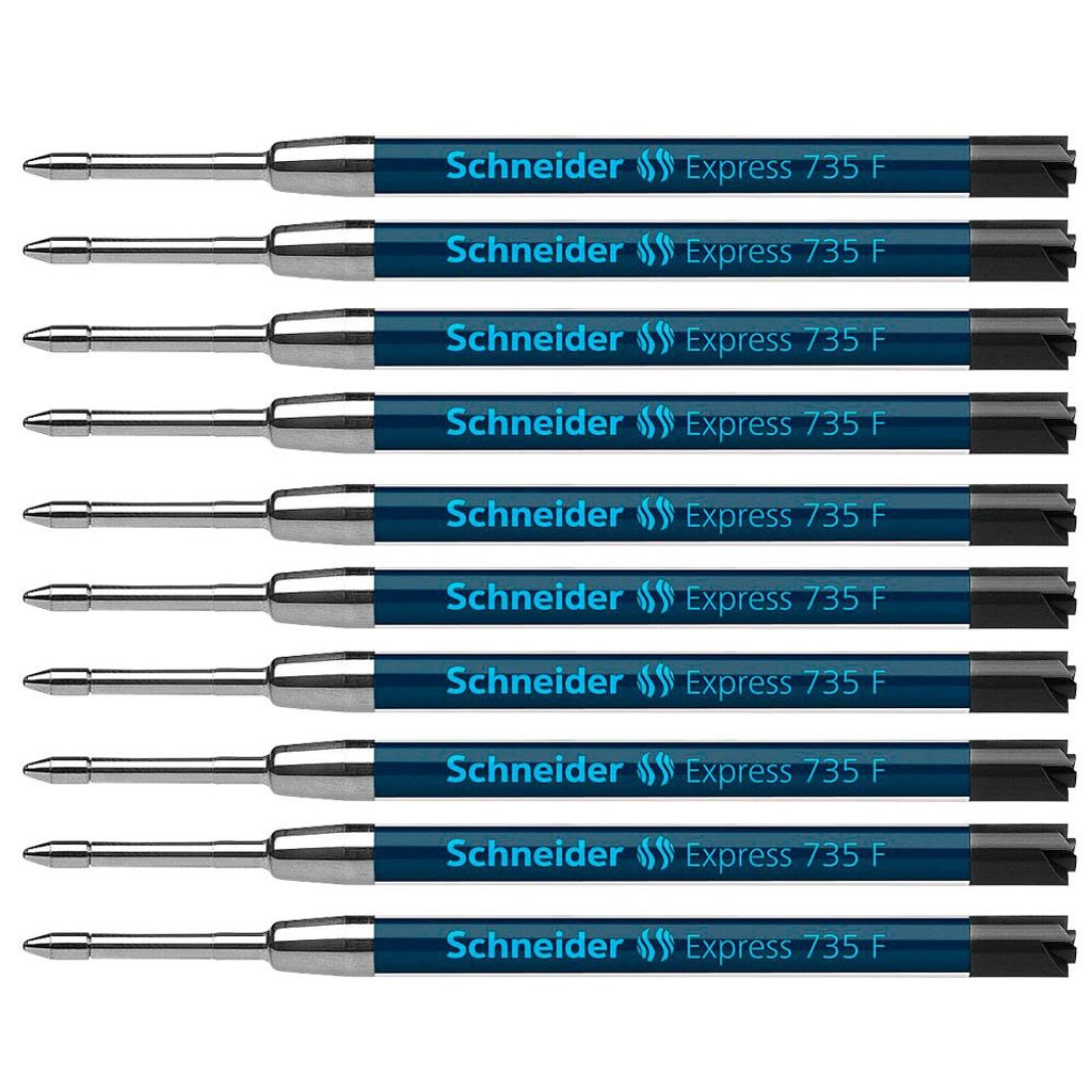 Schneider 7351 10 Express Kugelschreiberminen F schwarz Produktbild 