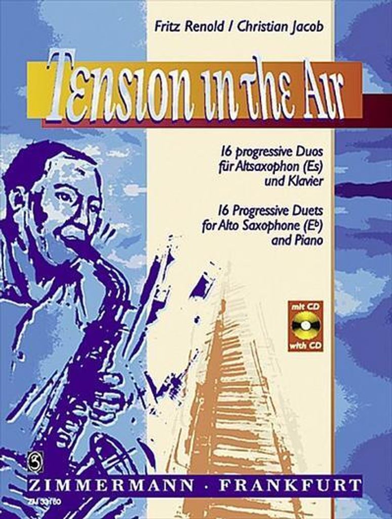Tension in the air (+CD) - 16 Duosfür Altsax in Es und Klavier
