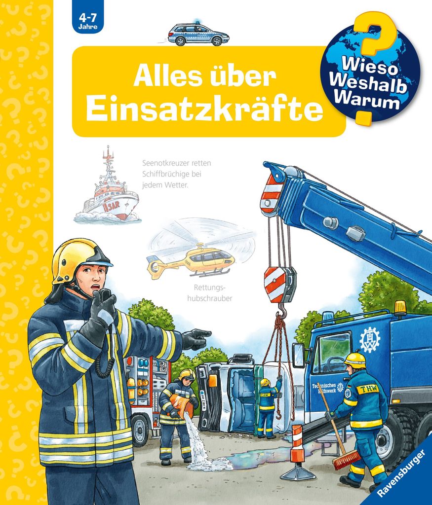 Wieso? Weshalb? Warum?, Band 65: Alles über Einsatzkräfte Produktbild 