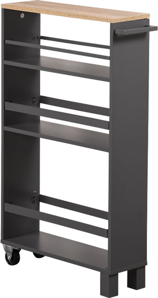 KESPER Nischenwagen grau – 50x15x79cm – -Spanplatte – 3 Produktbild 