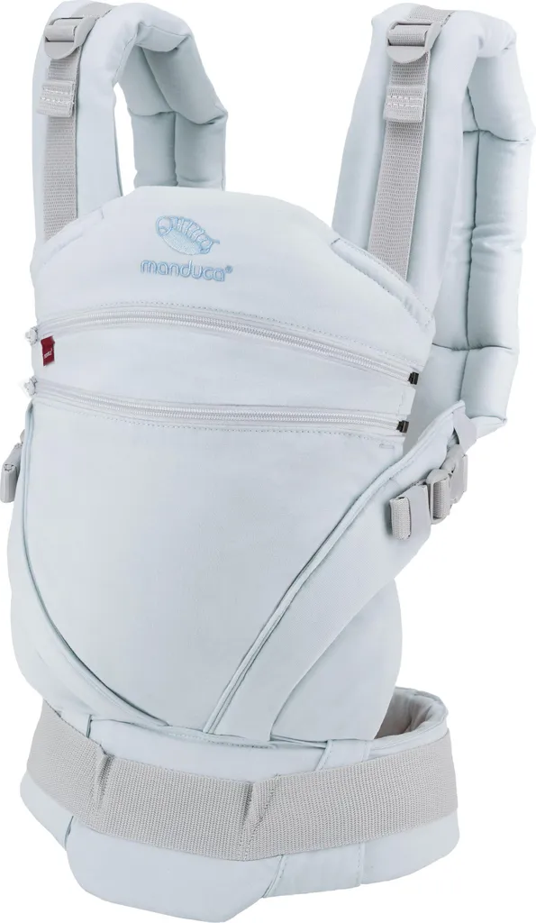 Porte-bébé Évolutif Manduca XT Gris Arctique en Coton Bio Ergonomique