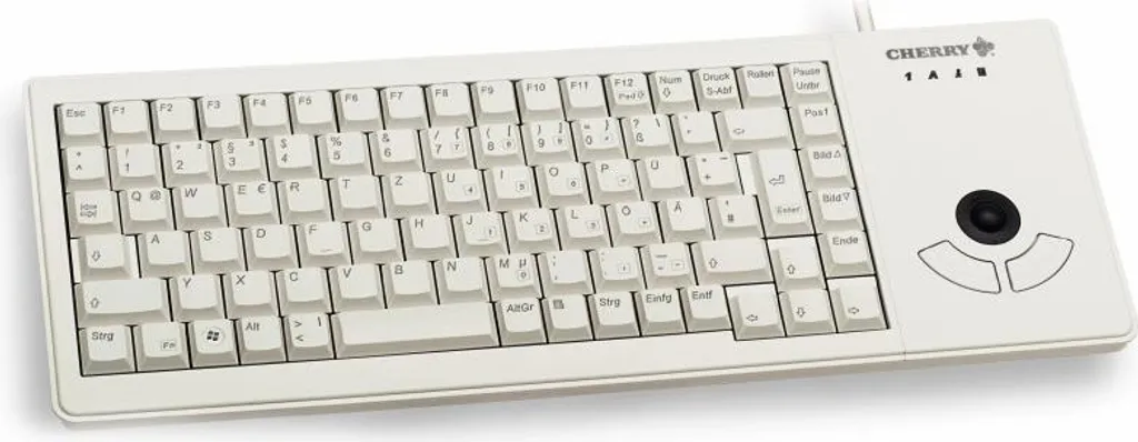 Gagner de l'espace avec le Clavier Cherry G84-5400 Trackball USB BE - 2