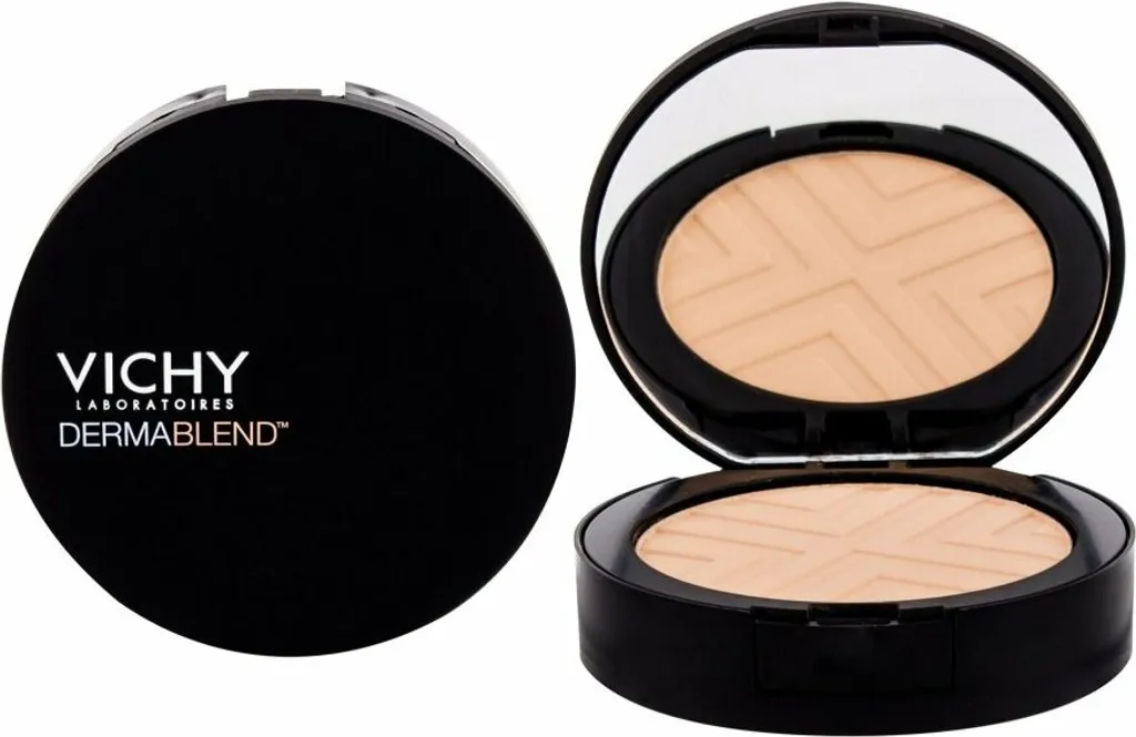 Fond de Teint Compact Poudre Vichy Dermablend Covermatte Teinte 15 Opale