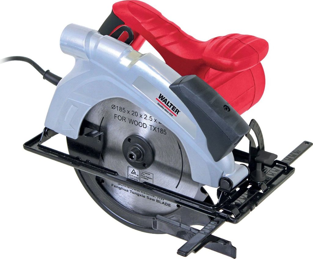 Walter Handkreissäge 1200W 230V Ø185mm Kreissäge mit Produktbild 