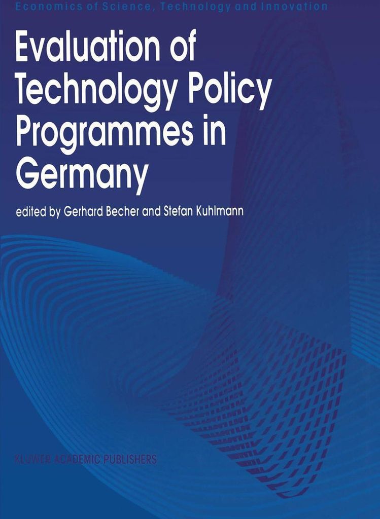 Evaluation of Technology Policy Programmes in Germany