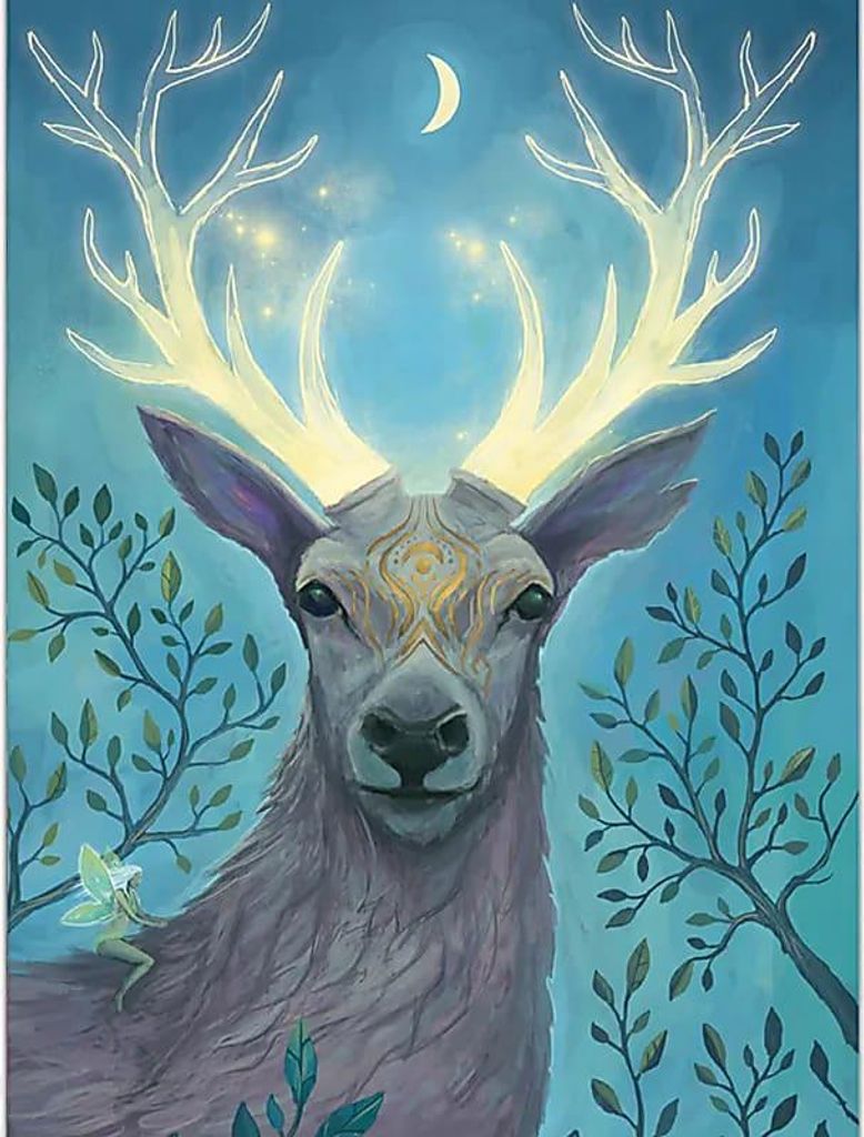 Notizblock Hirsch -- 12,5x9,5cm online bestellen sofort
