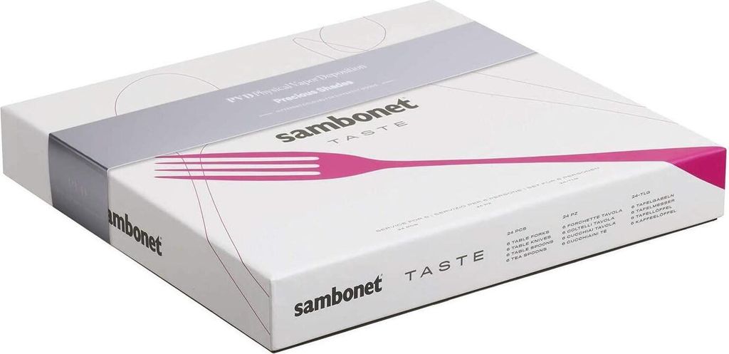 A product box for cutlery.