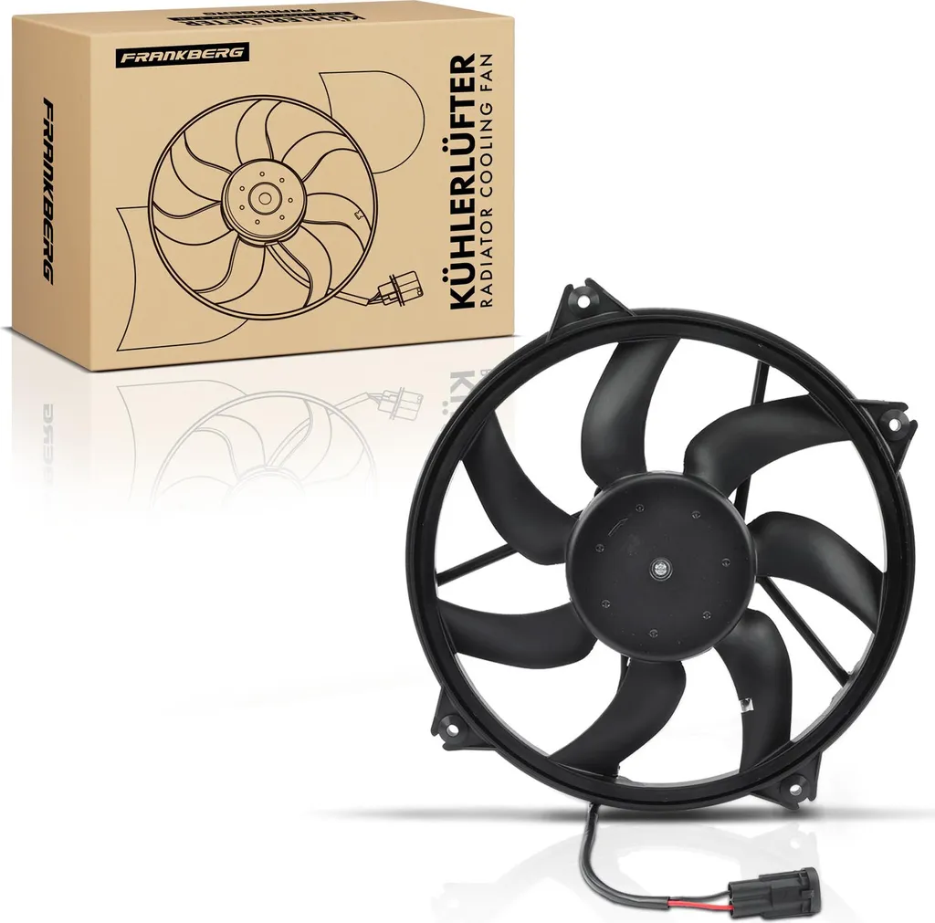 Frankberg Ventilateur de Radiateur pour Peugeot 307 Break 3E 3A SW 1.4-2.0