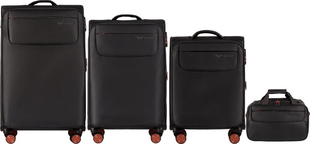 zestaw 3 walizek TERN + torba na deskę Wings szara z Zdjęcie produktu 