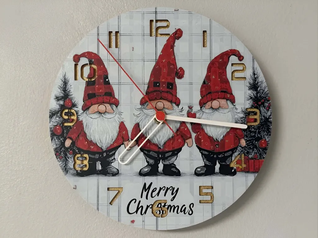 Assiette Noël Nains Ø 245mm : Ne Manquez Plus de Place sur la Table