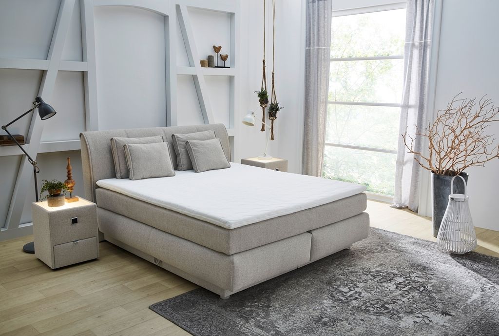 Boxspringbett CARLA-MIX von Jockenhöfer 180x200cm beige