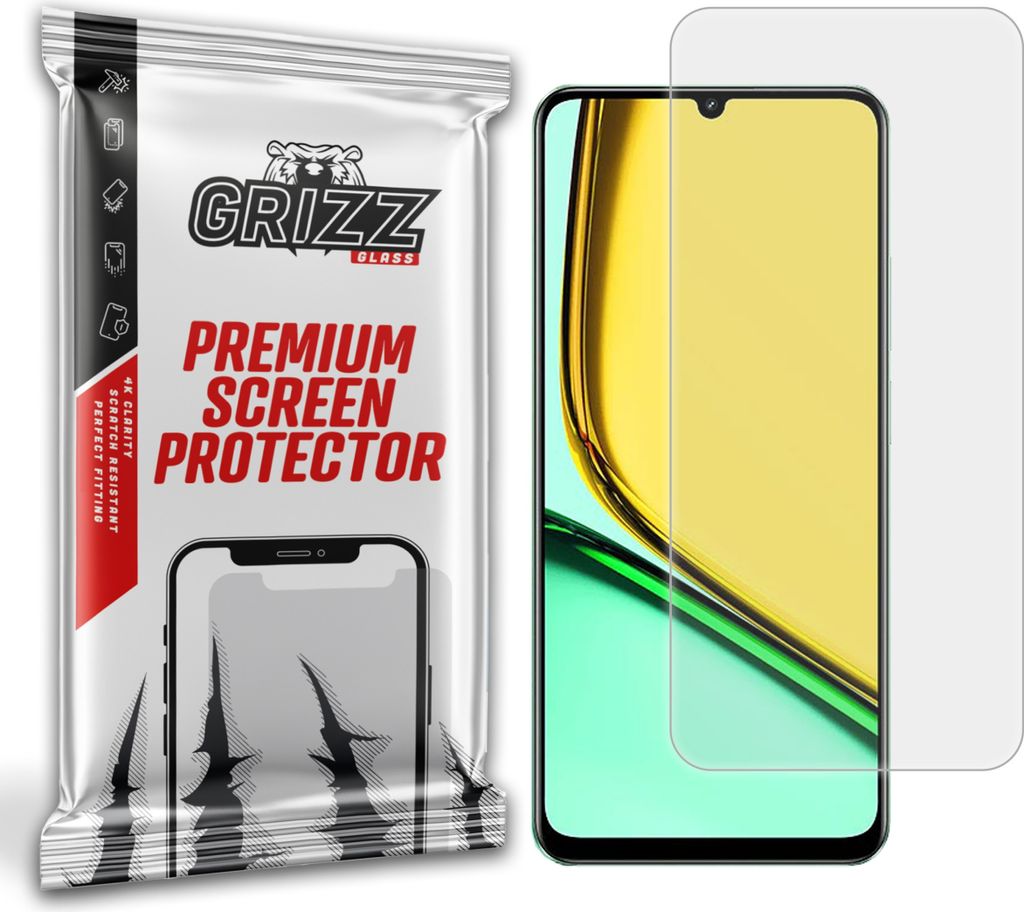 Mattfolie GrizzGlass PaperScreen für Realme C61 Produktbild 