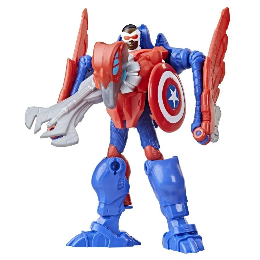 Marvel Captain America Mechasaurus Figurine Articulée et Combinable - 7