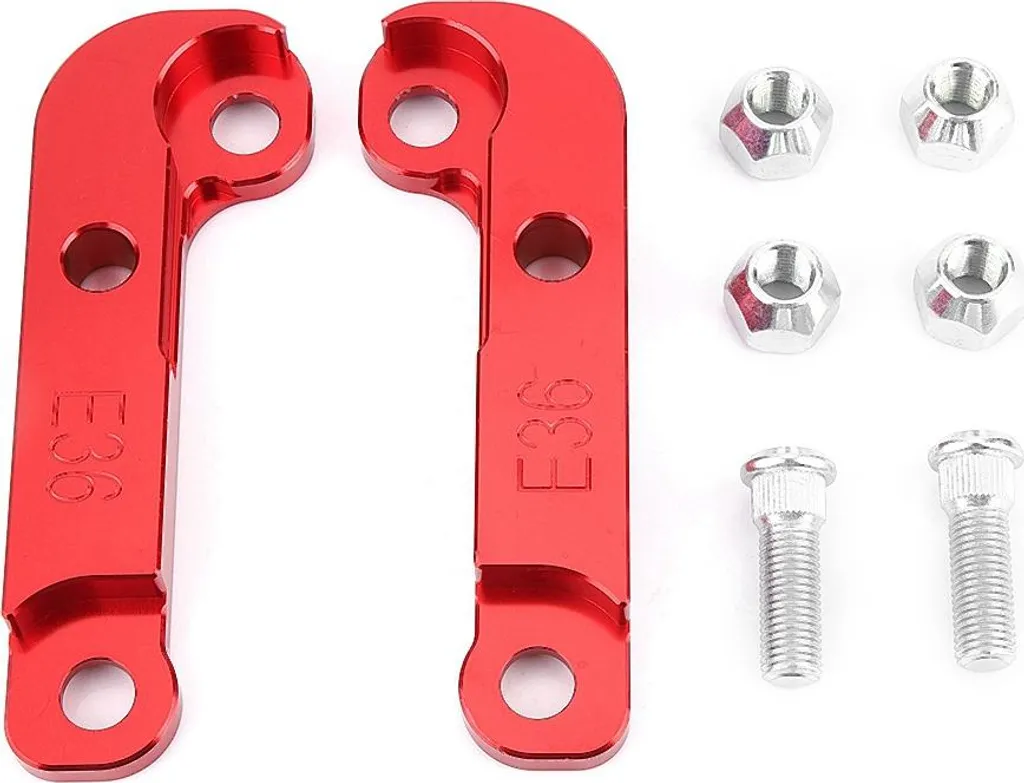 Adaptateur antivol de direction E36 en alliage aluminium rouge