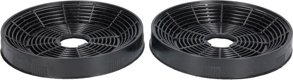 Kohlefilter Amica 1160826 Filter Aktivkohlefilter Dunsthaubenfilter Geruchsfilter 2Stk KF17146 160mm Dunstabzugshaube auch passend wie Silverline Y...