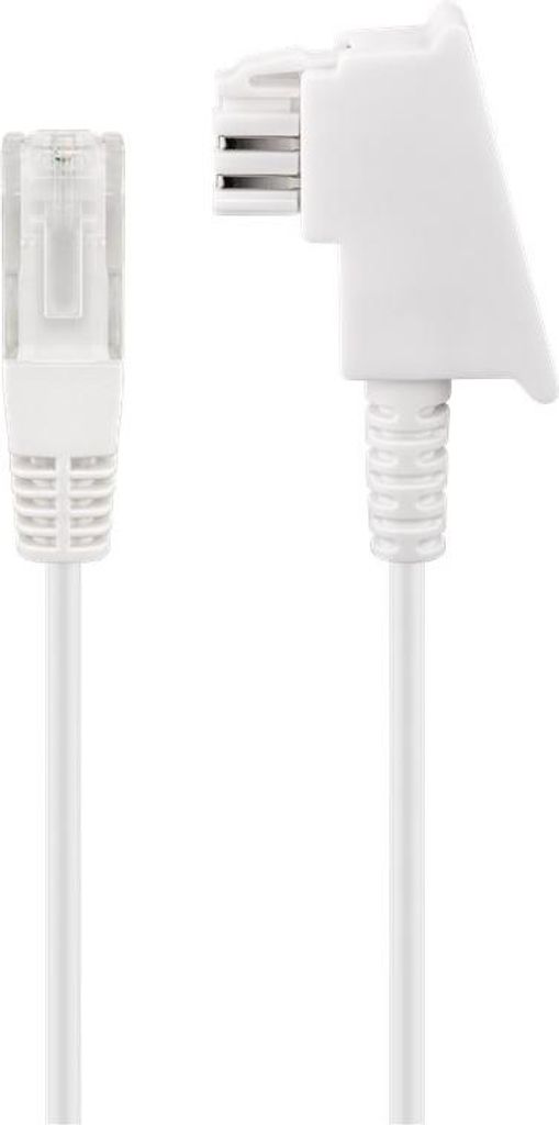 Goobay 60667 Telefonkabel 3 m Weiß (60667)