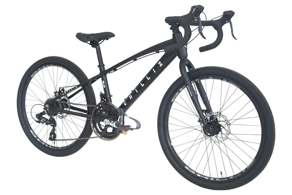 CHILLIZ Kinderrad Gravelbike 24 Zoll GL.10 schwarz-matt Produktbild 