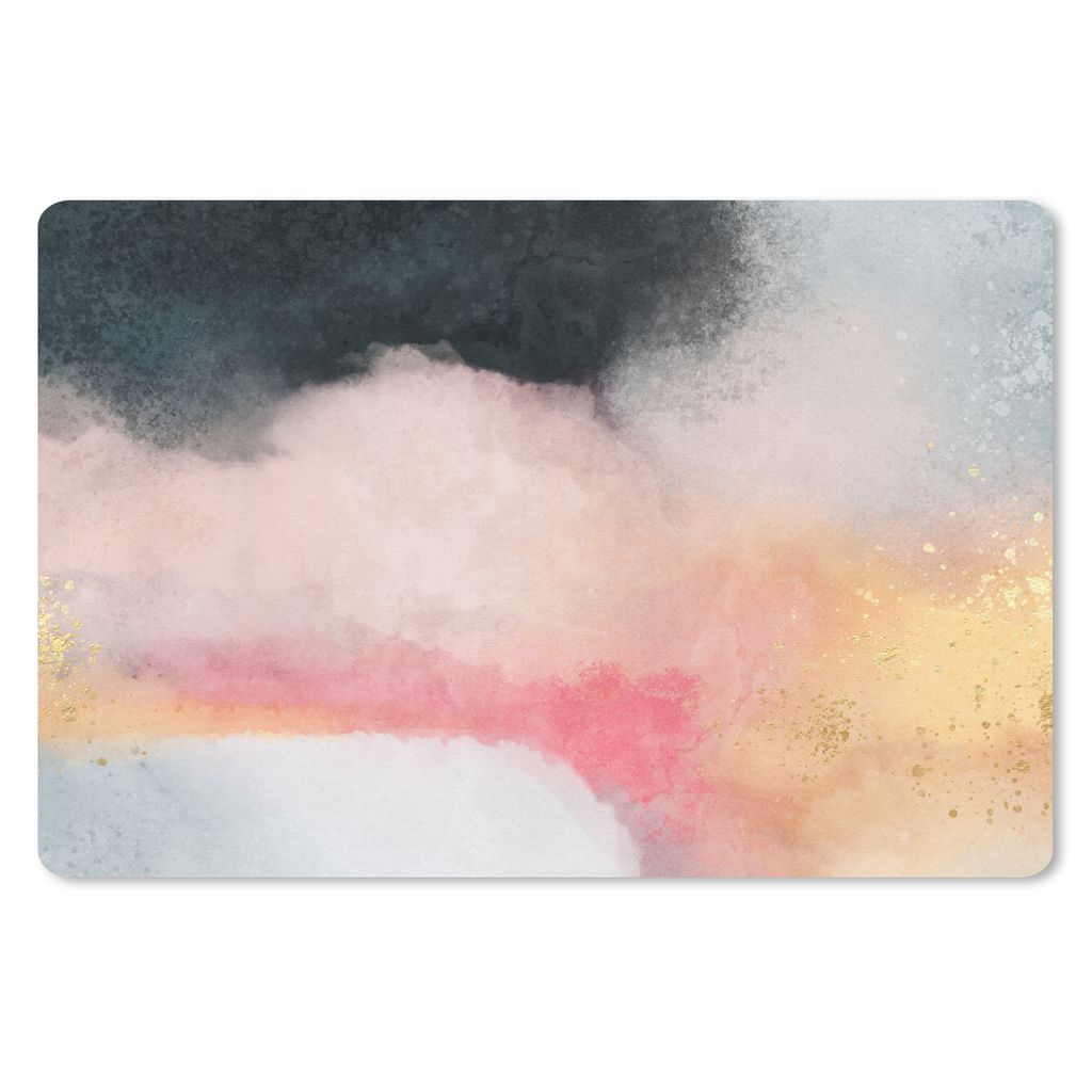 MuchoWow Mauspad Mousepad Malerei - Abstrakt - Design 27x18 cm - Mousepads - Maus Mat - Pad - Mausunterlage - Büroartikel - Desk Matten