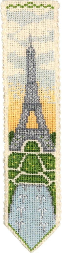 Le Bonheur des Dames Lesezeichen Kreuzstich Stickpackung  Produktbild 