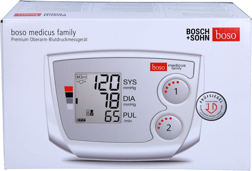 Boso Medicus Family Blutdruck-Messgerät, Oberarm-Messung, Produktbild 