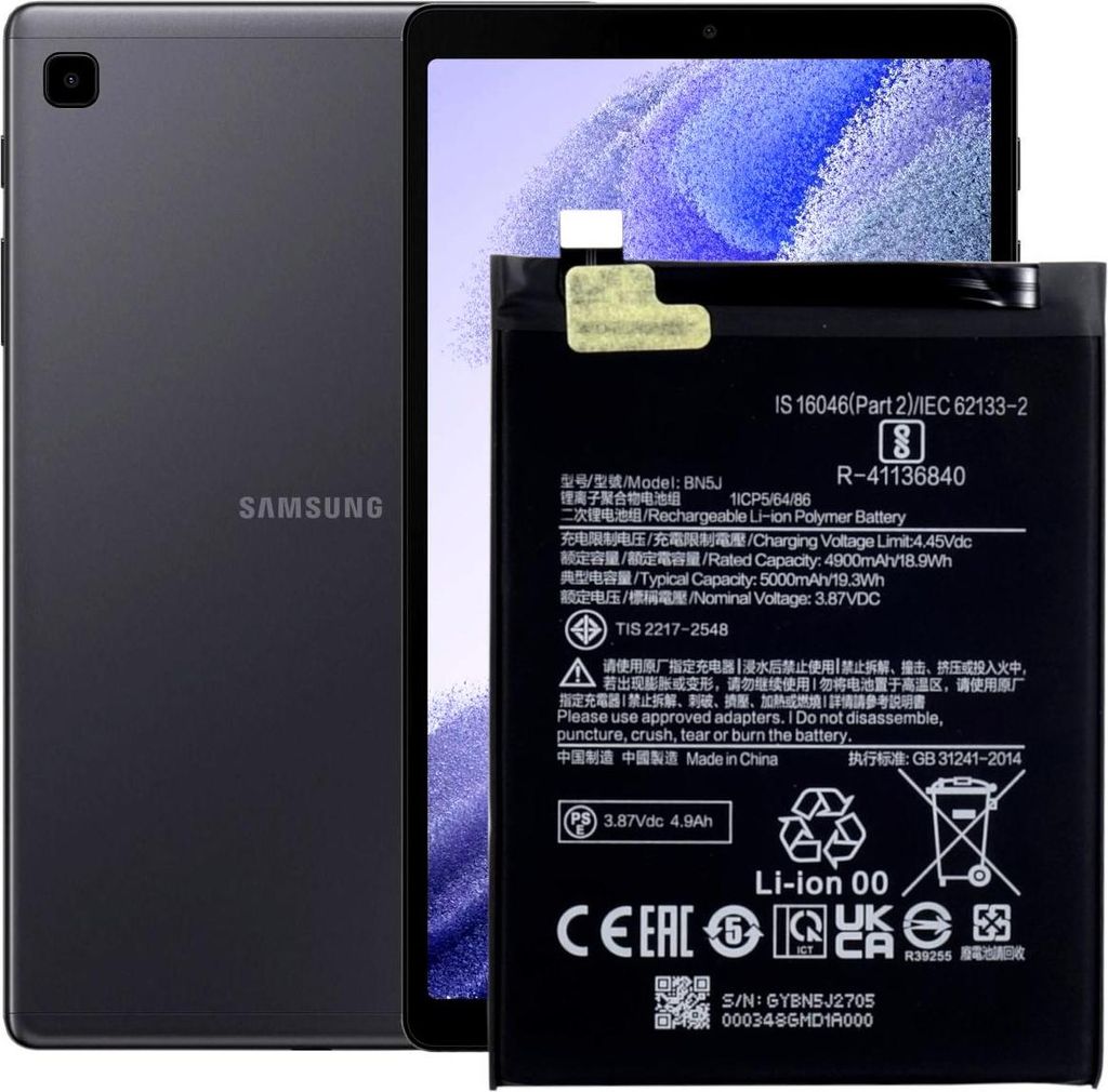 Akku für Samsung Galaxy Tab A7 Lite SM-T225 HQ-3565S 4980 mAh