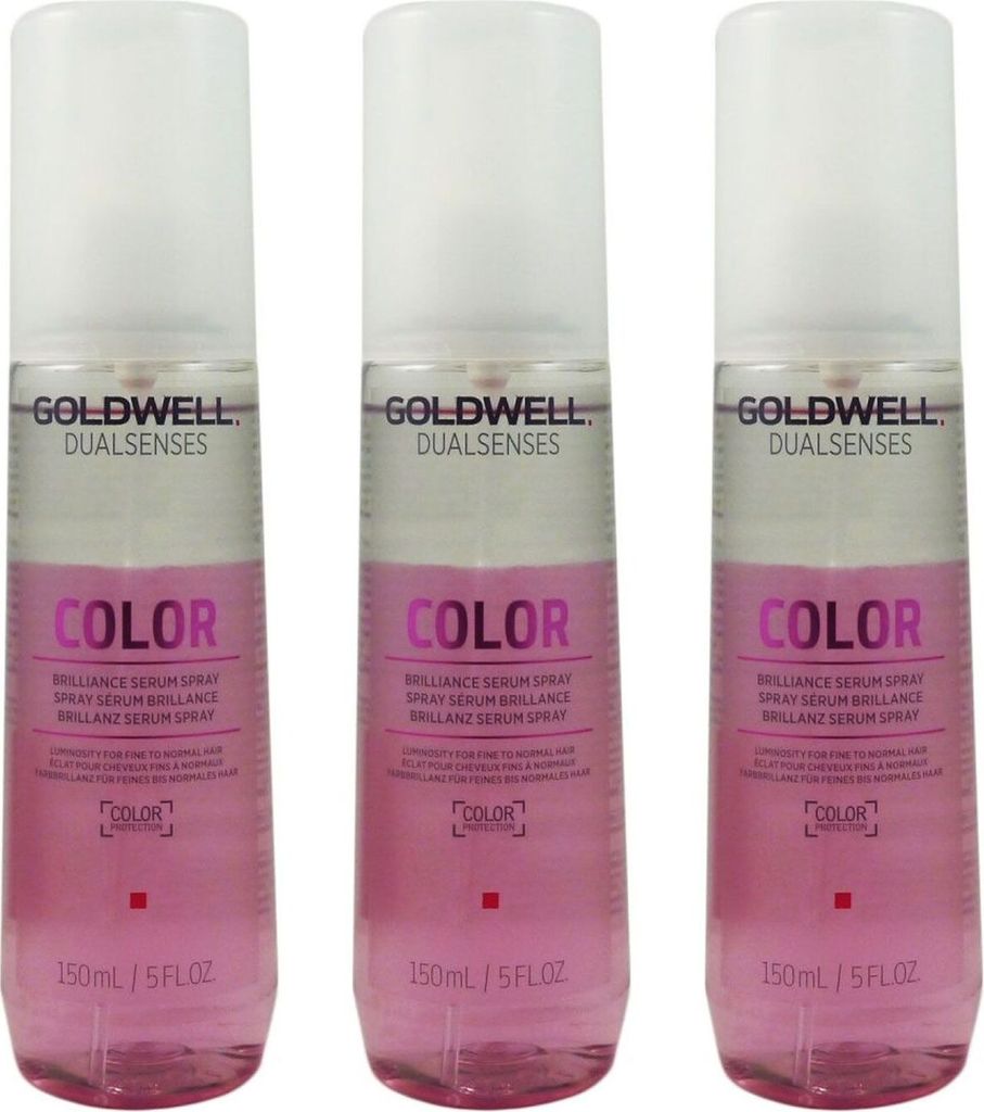 Goldwell Color Brilliance 3 x 150 ml Brillianz Serum Spray Produktbild 