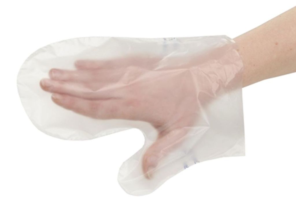 100 Fäustling Handschuhe, Clean Hands transparent Produktbild 