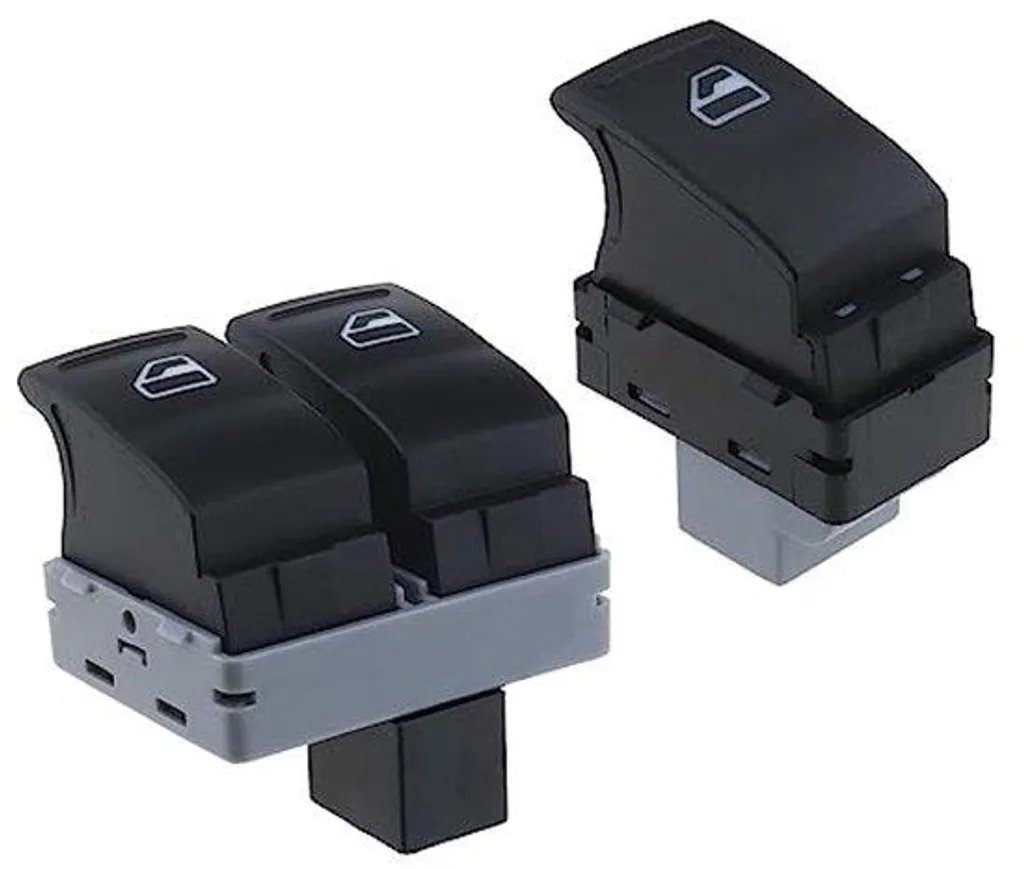 Commutateur de Vitre Électrique 7E0959855A pour Transporter T5 T6 Noir