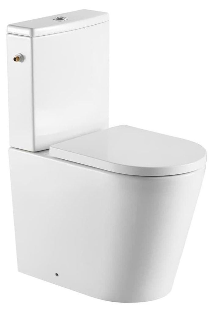 SAT Brevis Stand-Kombi-WC mit Tornado-Spülung Produktbild 