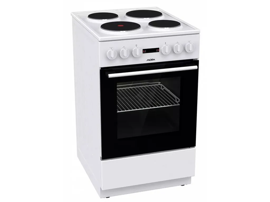 Cuisinière électrique MORA E 2250 AW 741308 avec plaques de cuisson