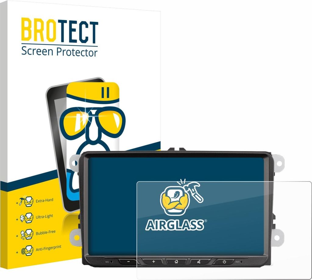 BROTECT Schutzglas für Zenec Z-E2065 Schutzfolie Panzer Folie Glas Display Schutz klar